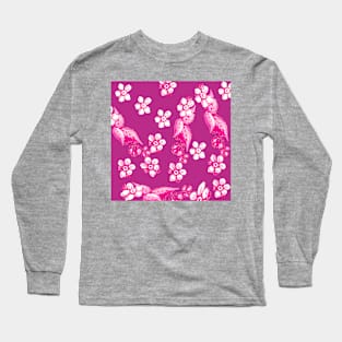 Flower pattern Long Sleeve T-Shirt